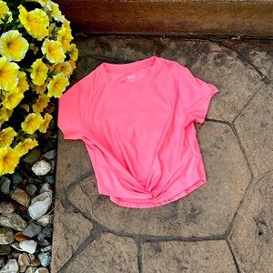 dsg- girls pink top. worn once, 2 1/2 years old
